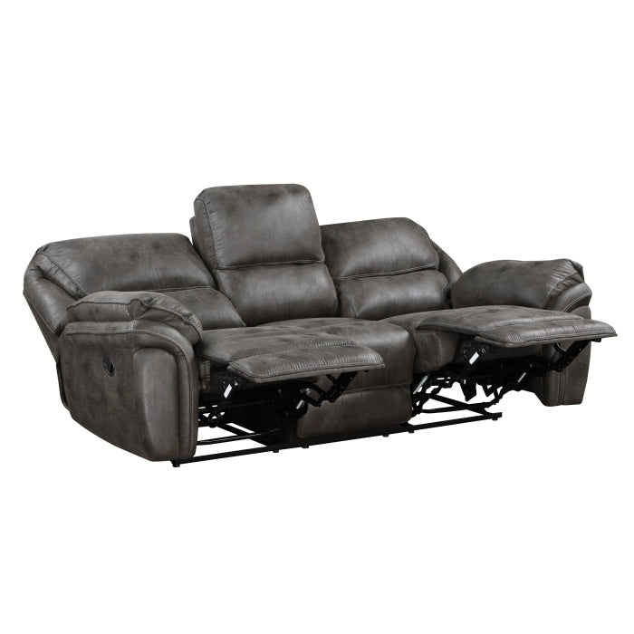 Proctor Double Reclining Sofa (8517GRY-3)