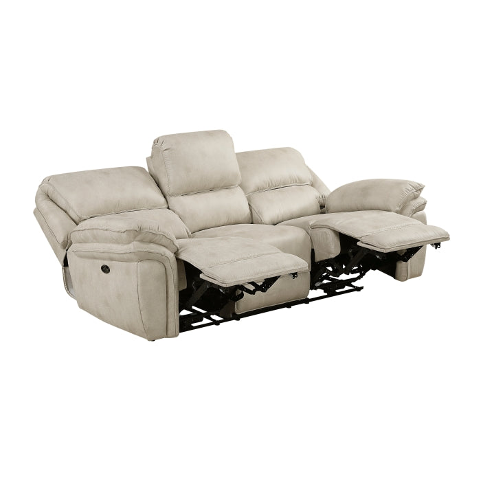 Proctor Power Double Reclining Sofa (8517PWT-3PW)