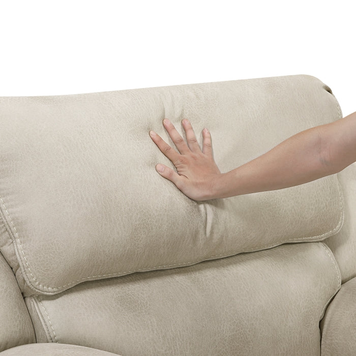 Proctor Power Double Reclining Sofa (8517PWT-3PW)
