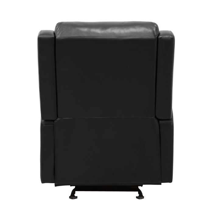 Durant Glider Reclining Chair (8527BLK-1GD)