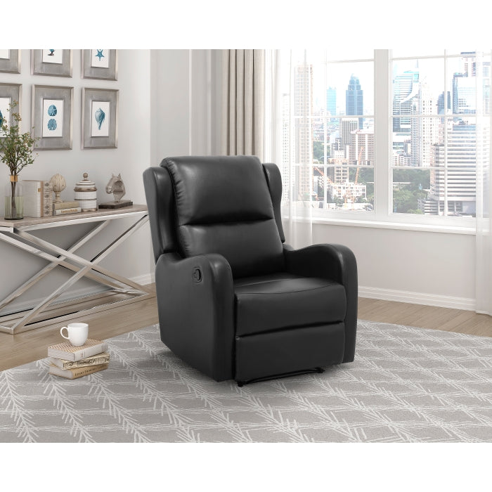 Durant Reclining Chair (8527BLK-1)