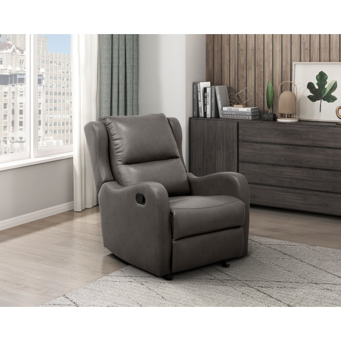 Durant Glider Reclining Chair (8527GRY-1GD)