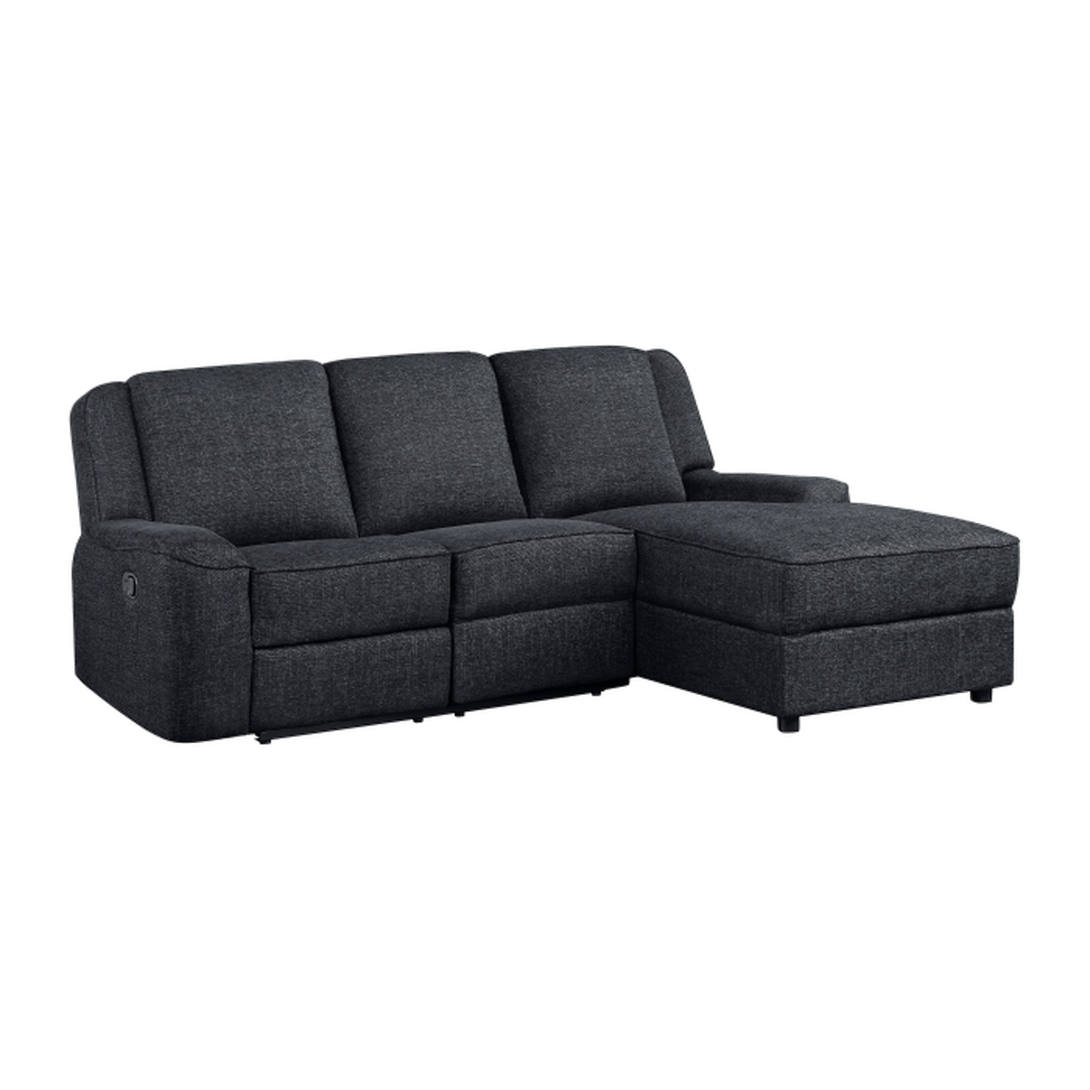 MRS-Monterey 2-Piece Reclining Sectional front view
