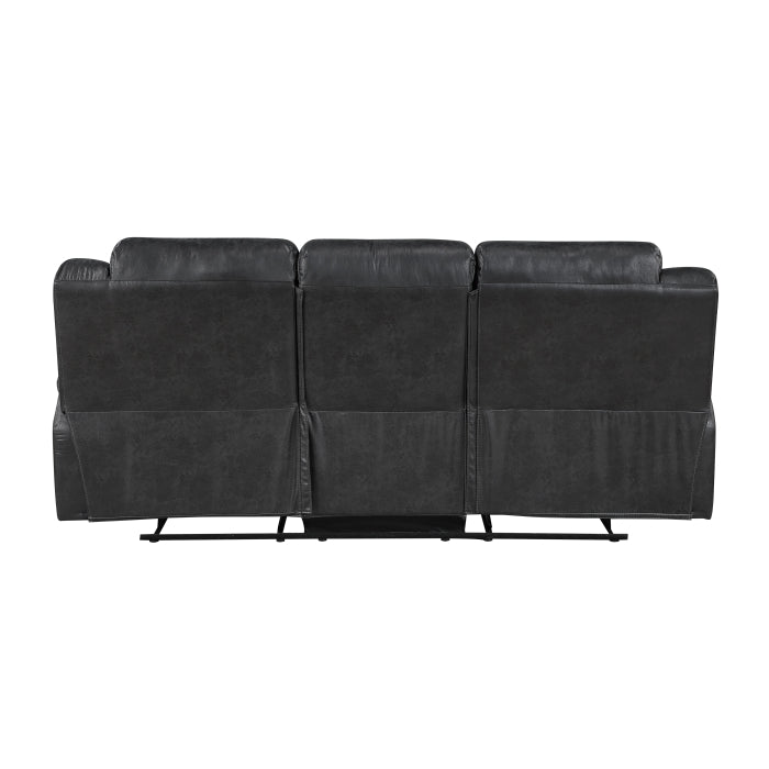 Hazen Double Reclining Sofa (8538BK-3)