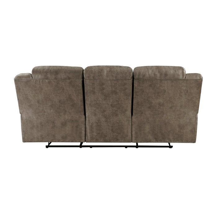Hazen Double Reclining Sofa (8538BR-3)