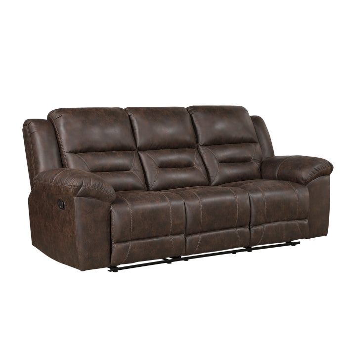 Hazen Double Reclining Sofa (8538DB-3)