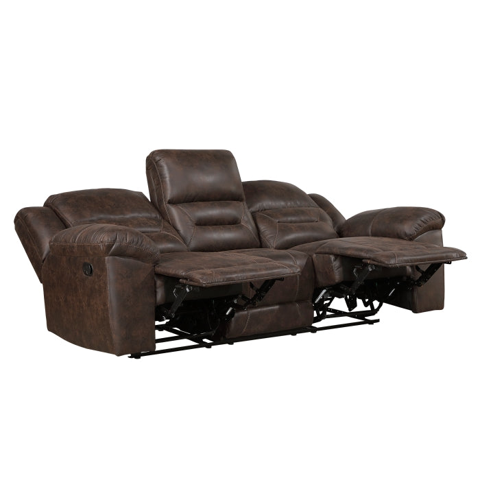 Hazen Double Reclining Sofa (8538DB-3)