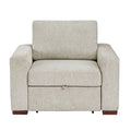 8548-2ACCLA2* Convertible Chair with Pull-out Bed, Click Motion Back, Two Arms with Shelves and Charging Ports