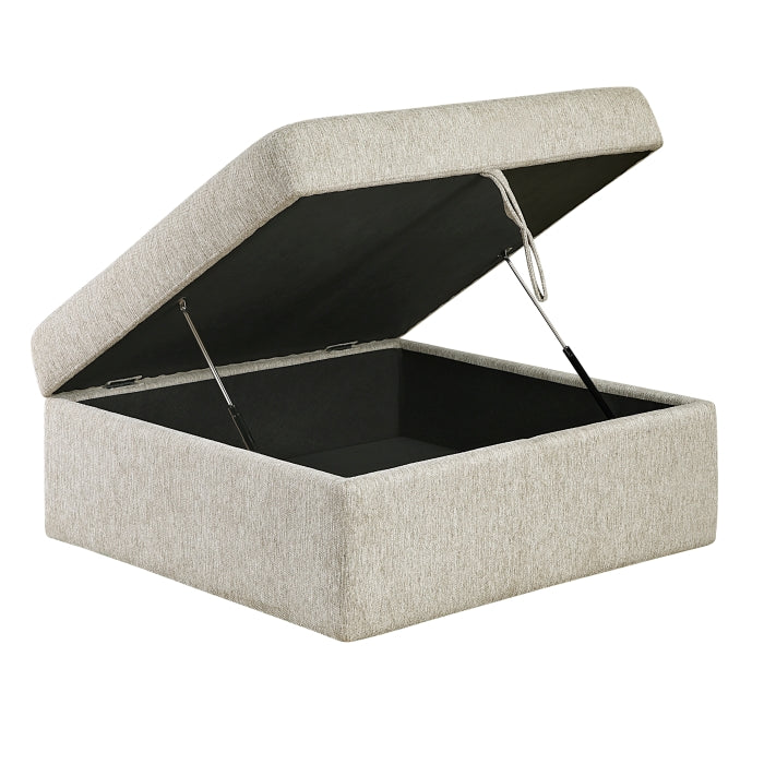 Isla Storage Ottoman with Casters