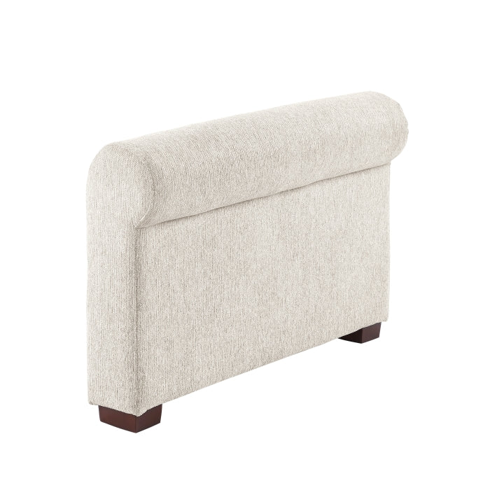 8548BE-2ACCLA4* Convertible Chair with Pull-out Bed, Click Motion Back and Two Roll Arms