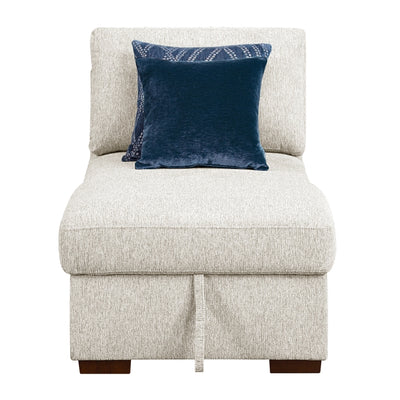 Isla 3-Piece Sectional with Convertible and Reversible Chaise, Hidden Storage, Click Motion Back (8548BE*42VC2AA)