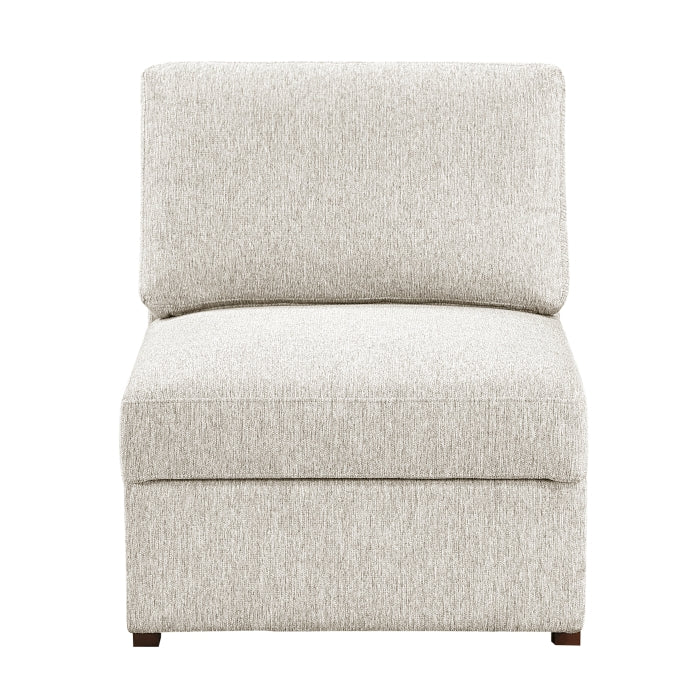 Isla 4-Piece Sectional with Convertible and Reversible Chaise, Hidden Storage, Click Motion Back (8548BE*5VC2ACRACA)