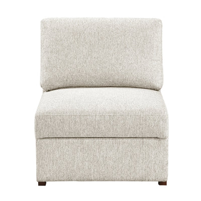 Isla 4-Piece Sectional with Convertible and Reversible Chaise, Hidden Storage, Click Motion Back (8548BE*5VC2ACRACA)
