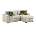 8548*3VC15ACLA 2-Piece Sectional with Reversible Chaise, Pull-out Bed and Hidden Storage, Click Motion Back