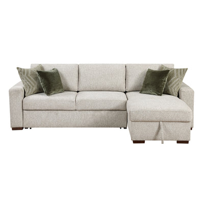 Isla 2-Piece Sectional with Convertible and Reversible Chaise, Hidden Storage, Click Motion Back (8548*3VC2AA)