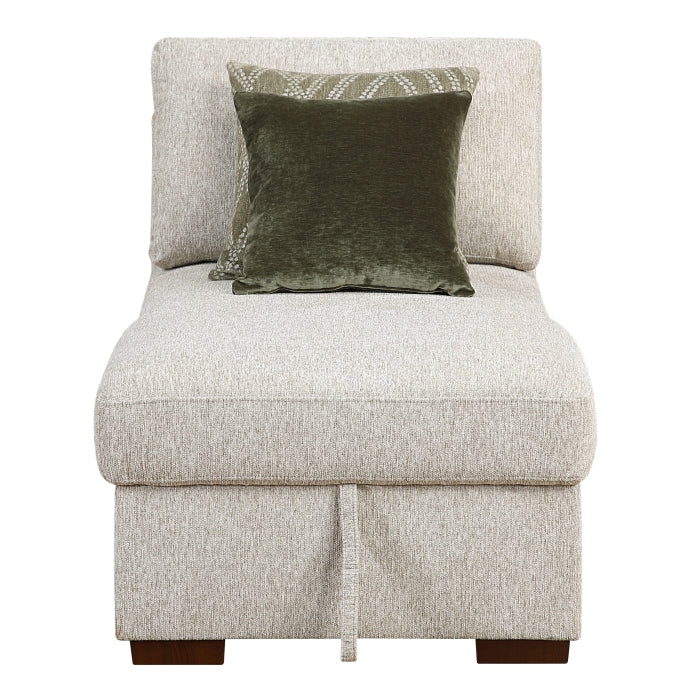 Isla 3-Piece Sectional with Convertible and Reversible Chaise, Hidden Storage, Click Motion Back (8548*42VC2AA)