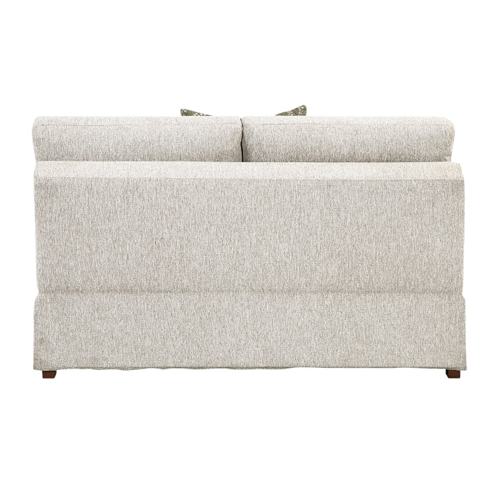 Isla 3-Piece Sectional with Convertible and Reversible Chaise, Hidden Storage, Click Motion Back and Ottoman (8548*4VC2AAOT)