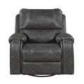 Newnan Swivel Glider Reclining Chair (8549GRY-1)