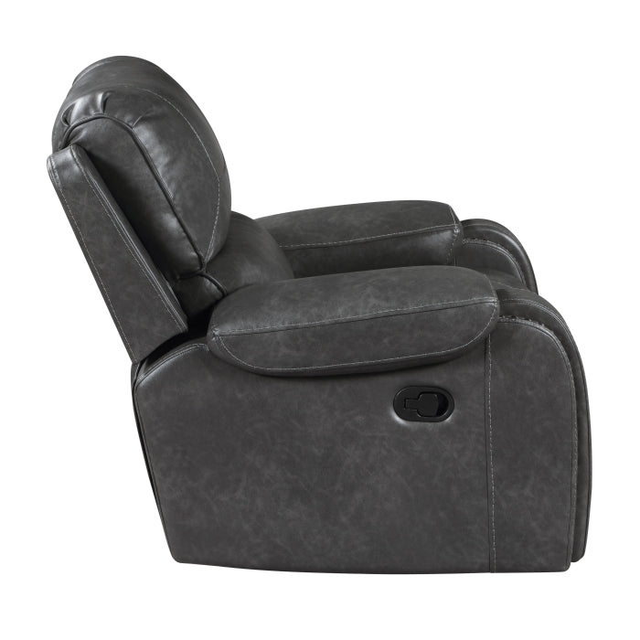 Newnan Swivel Glider Reclining Chair (8549GRY-1)