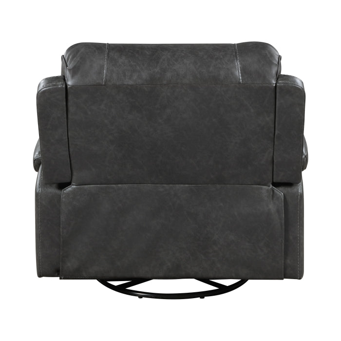 Newnan Swivel Glider Reclining Chair (8549GRY-1)