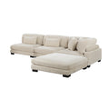 Traverse 4-Piece Modular Sectional with Ottoman (8555BE*2AC1CROT)