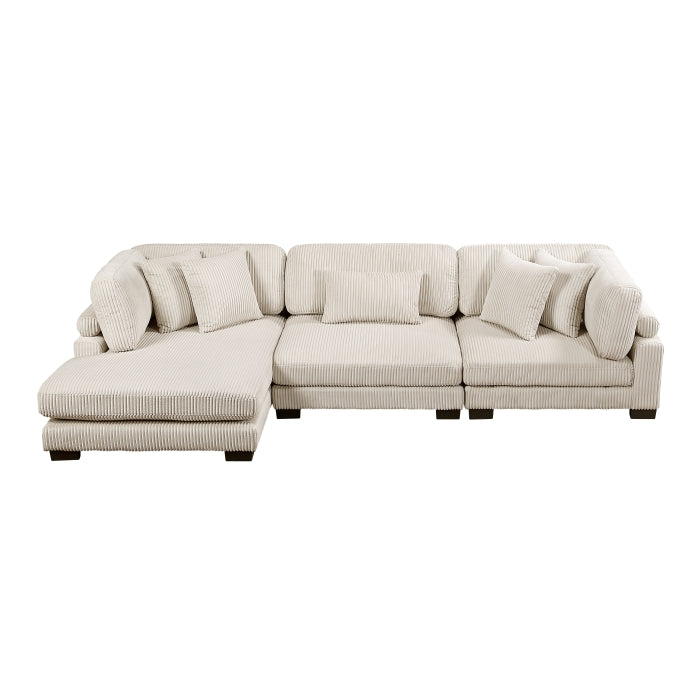 Traverse 3-Piece Modular Sectional with Reversible Chaise (8555BE*CRACVC)