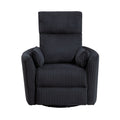 Traverse Swivel Glider Reclining Chair (8555BK-1SW)