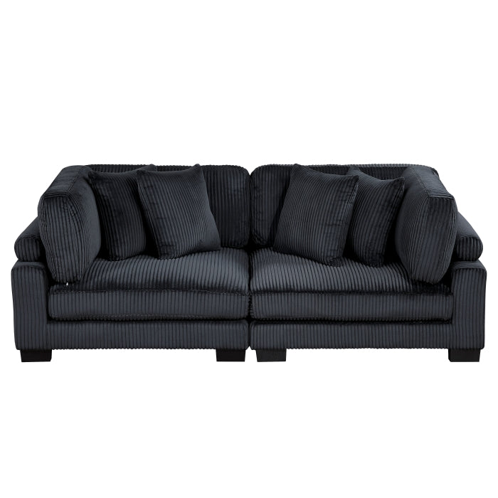 Traverse Love Seat (8555BK-2*)