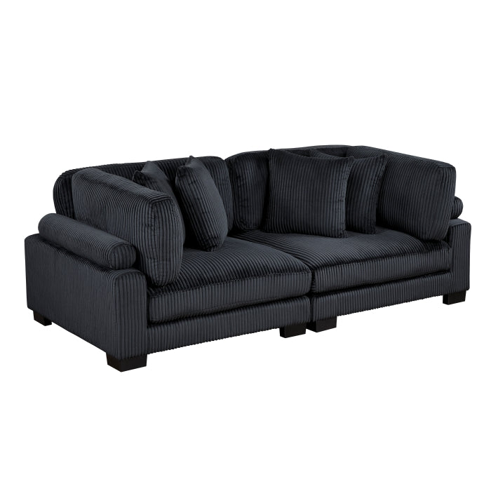 Traverse Love Seat (8555BK-2*)