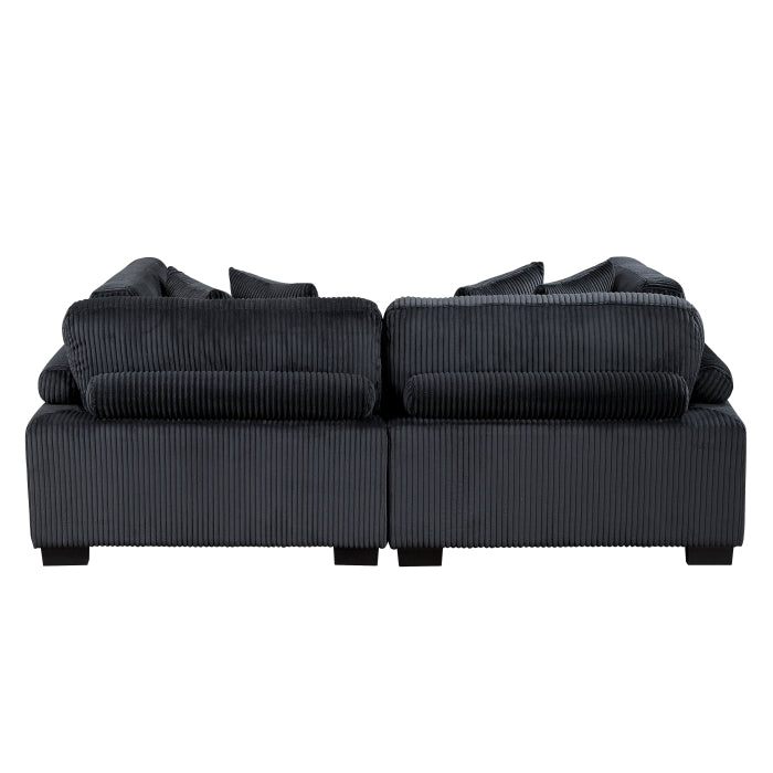 Traverse Love Seat (8555BK-2*)