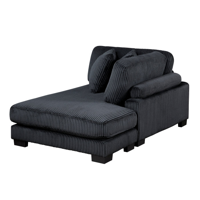 Traverse 4-Piece Modular Sectional with Reversible Chaise (8555BK*2AC2VC)
