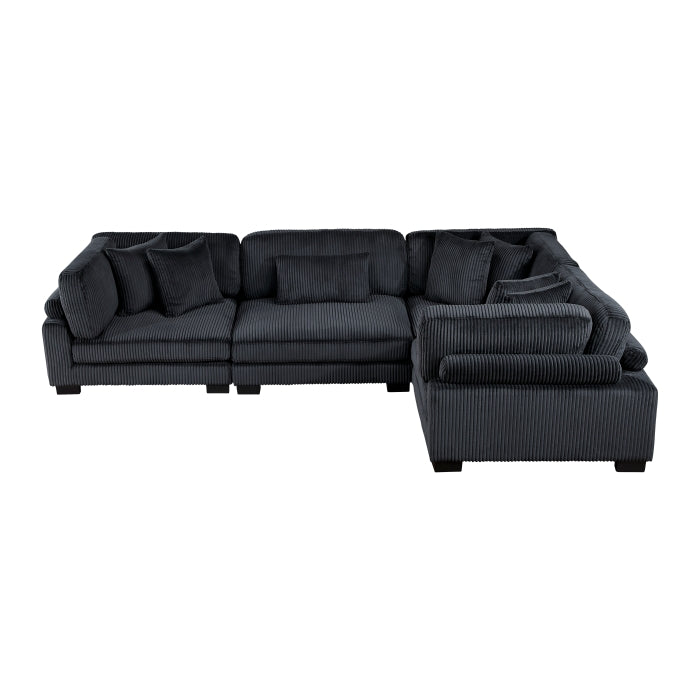 Traverse 4-Piece Modular Sectional (8555BK*3CRAC)