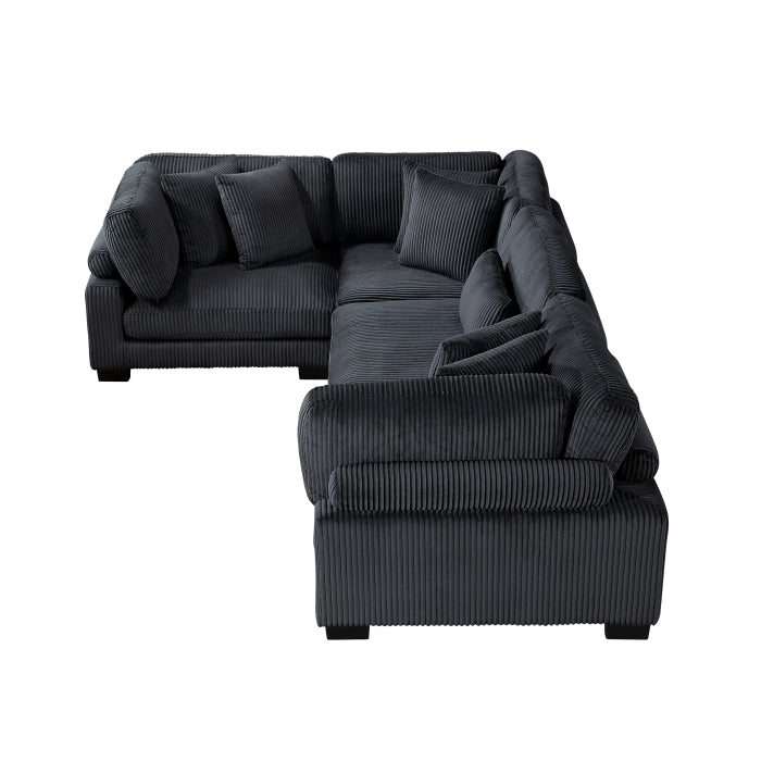Traverse 4-Piece Modular Sectional (8555BK*3CRAC)