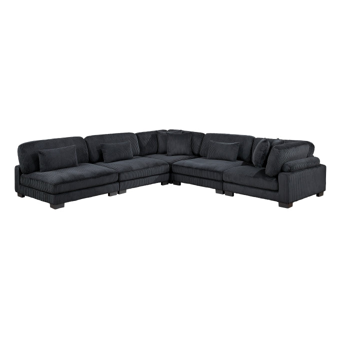Traverse 5-Piece Modular Sectional (8555BK*5SC)