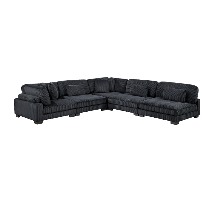 Traverse 5-Piece Modular Sectional (8555BK*5SC)