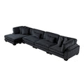 Traverse 4-Piece Modular Sectional with Reversible Chaise (8555BK*CR2ACVC)