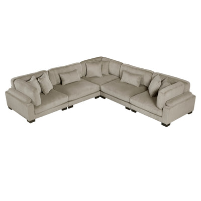 Traverse 5-Piece Modular Sectional (8555GB*2AC3CR)