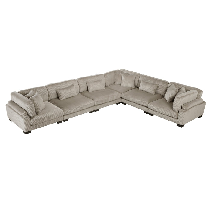 Traverse 6-Piece Modular Sectional (8555GB*3CR3AC)