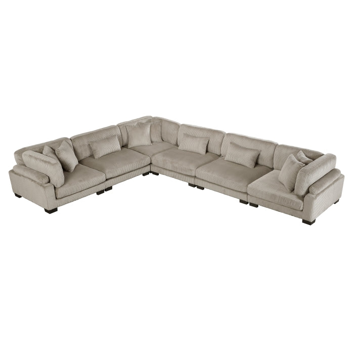 Traverse 6-Piece Modular Sectional (8555GB*3CR3AC)