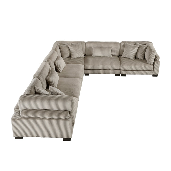Traverse 6-Piece Modular Sectional (8555GB*3CR3AC)