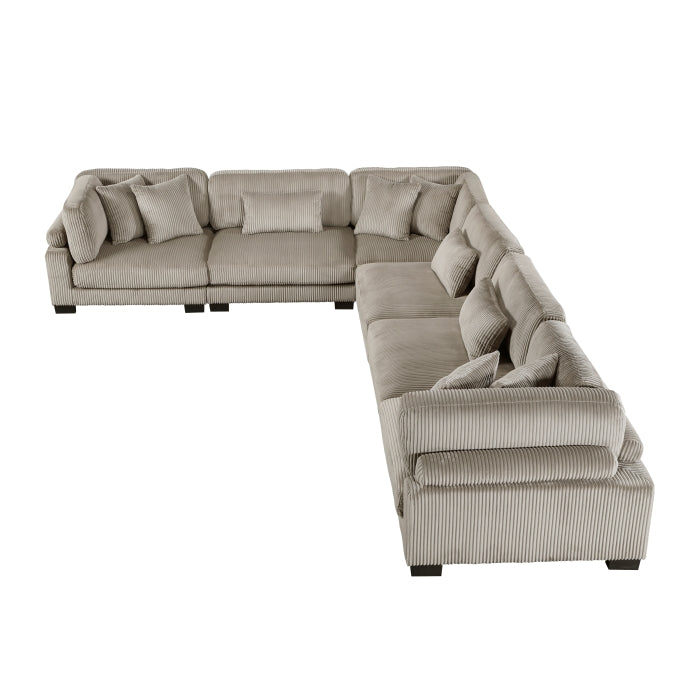 Traverse 6-Piece Modular Sectional (8555GB*3CR3AC)