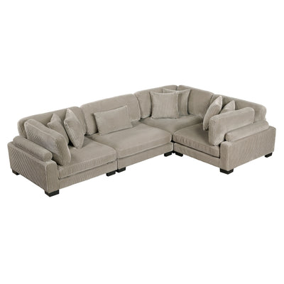 Traverse 4-Piece Modular Sectional (8555GB*3CRAC)