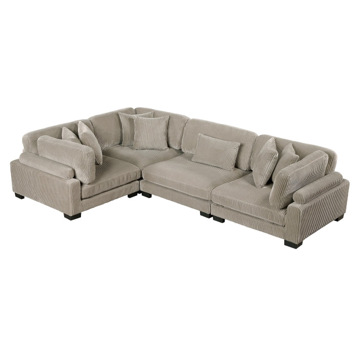Traverse 4-Piece Modular Sectional (8555GB*3CRAC)