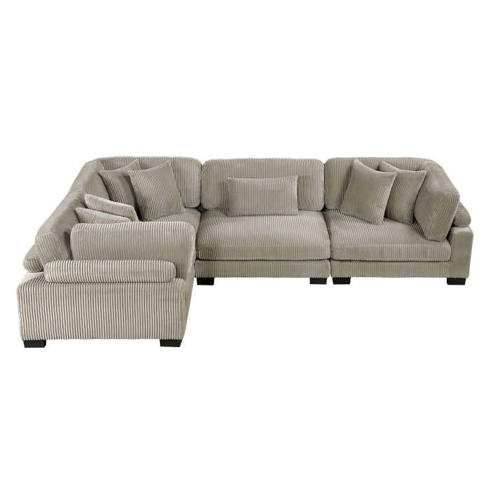Traverse 4-Piece Modular Sectional (8555GB*3CRAC)