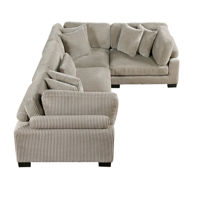 Traverse 4-Piece Modular Sectional (8555GB*3CRAC)