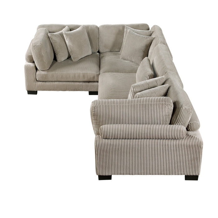 Traverse 4-Piece Modular Sectional (8555GB*3CRAC)