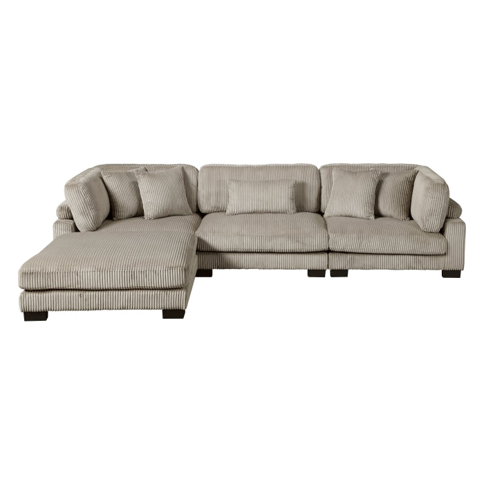 Traverse 4-Piece Modular Sectional with Ottoman (8555GB*4OT)