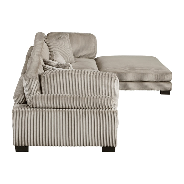 Traverse 4-Piece Modular Sectional with Ottoman (8555GB*4OT)