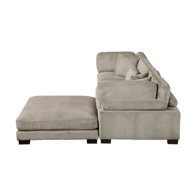 Traverse 4-Piece Modular Sectional with Ottoman (8555GB*4OT)