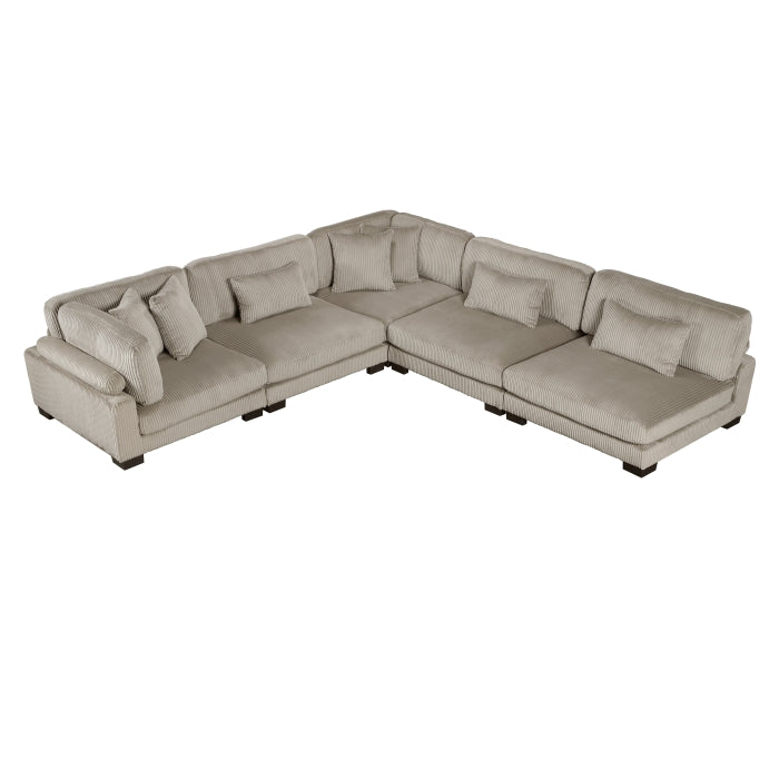 Traverse 5-Piece Modular Sectional (8555GB*5SC)